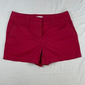 LOFT Berry Pink Chino Shorts